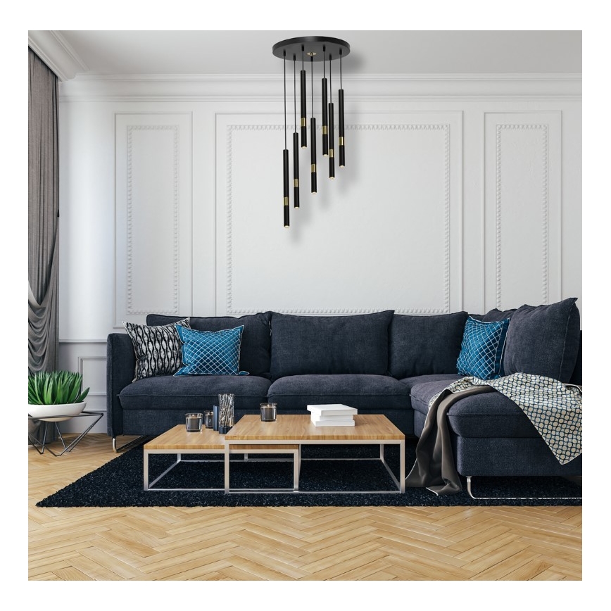 Luster na lanku MONZA 7xG9/7W/230V