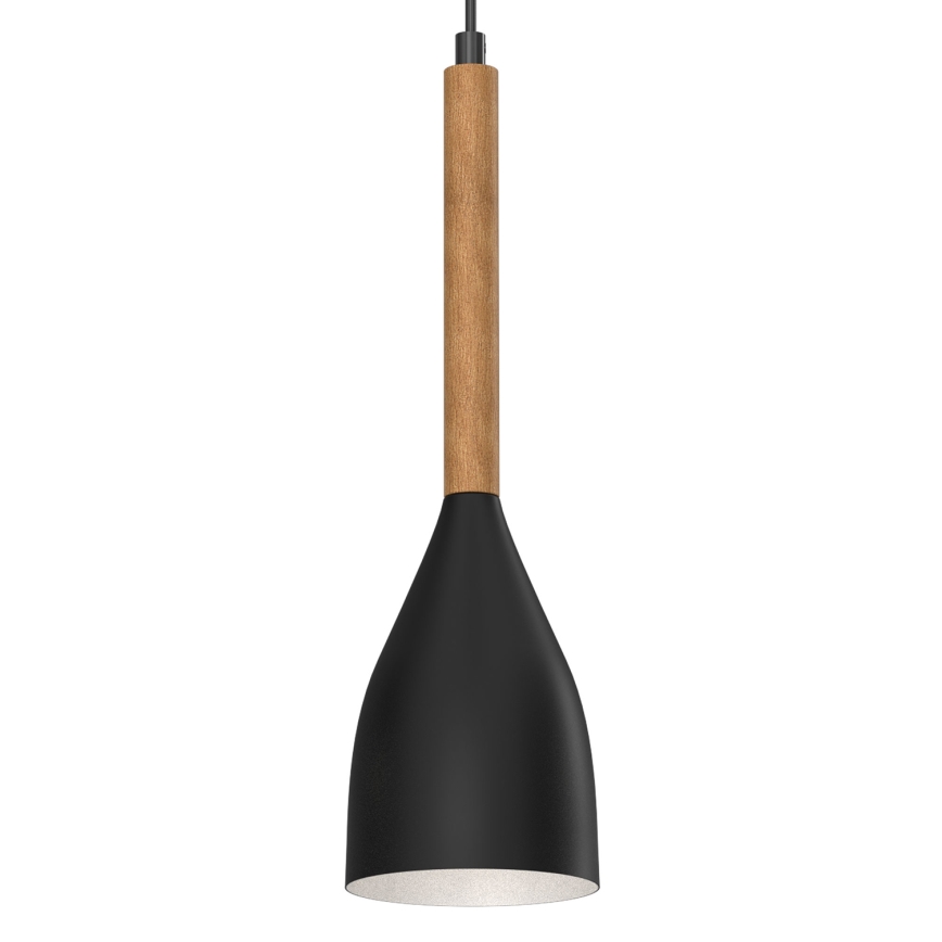 Luster na lanku MUZA NEW 3xE27/60W/230V čierna