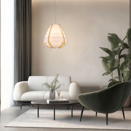 Luster na lanku NAGOJA 1xE27/40W/230V