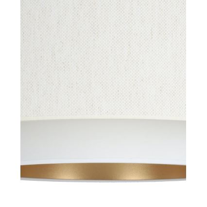 Luster na lanku NATIA 1xE27/60W/230V biela