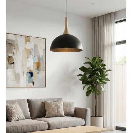 Luster na lanku NAUTICA 1xGX53/12W/230V čierny