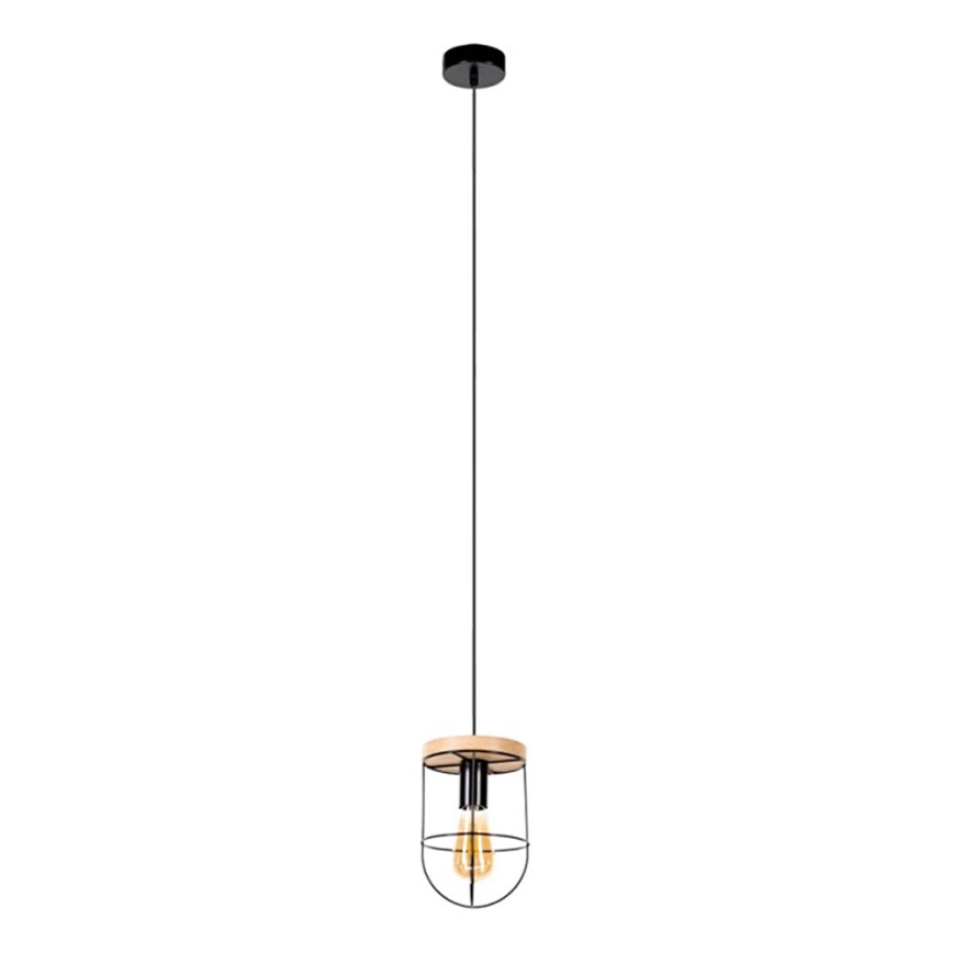 Luster na lanku NETUNO 1xE27/60W/230V dub