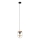 Luster na lanku NETUNO 1xE27/60W/230V dub