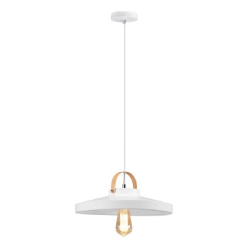 Luster na lanku NEXT 1xE27/60W/230V biela
