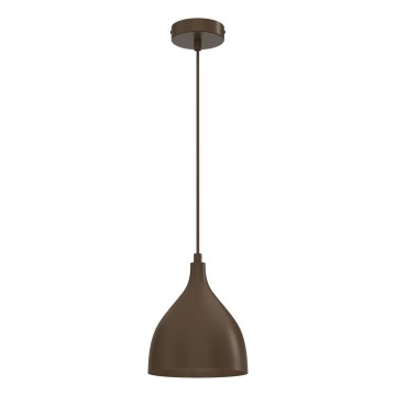 Luster na lanku NOAK CLASSIC 1xE27/15W/230V hnedý