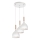 Luster na lanku NOAK WOOD 3xE27/15W/230V biela/buk