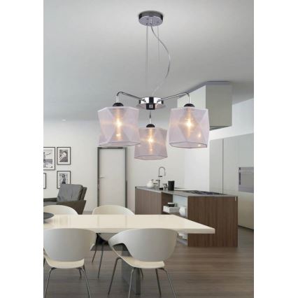 Luster na lanku NOSJA 3xE27/40W/230V