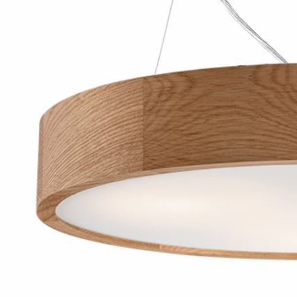 Luster na lanku OAK 2xE27/60W/230V dub ø 37 cm