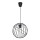 Luster na lanku ORBITA BLACK 1xE27/60W/230V