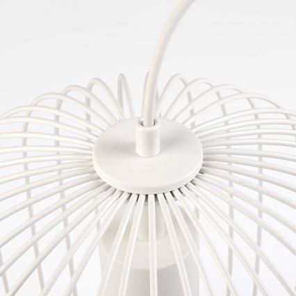 Luster na lanku OVELLA 1xE27/15W/230V pr. 34 cm krémový