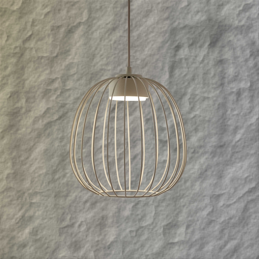Luster na lanku OVELLA 1xGX53/10W/230V pr. 25 cm krémový
