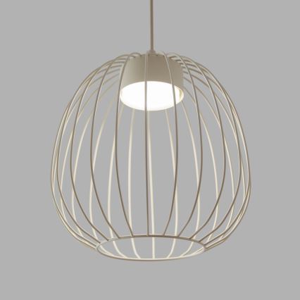 Luster na lanku OVELLA 1xGX53/10W/230V pr. 25 cm krémový