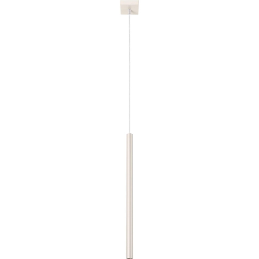 Luster na lanku PASTELO 1xG9/8W/230V krémová