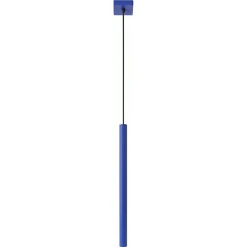 Luster na lanku PASTELO 1xG9/8W/230V modrá