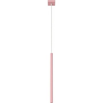 Luster na lanku PASTELO 1xG9/8W/230V ružový