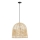 Luster na lanku PELO 1xE27/40W/230V pr. 50 cm ratan