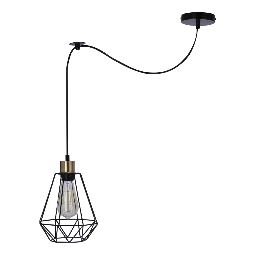Luster na lanku PRIMO 1xE27/60W/230V pavúk