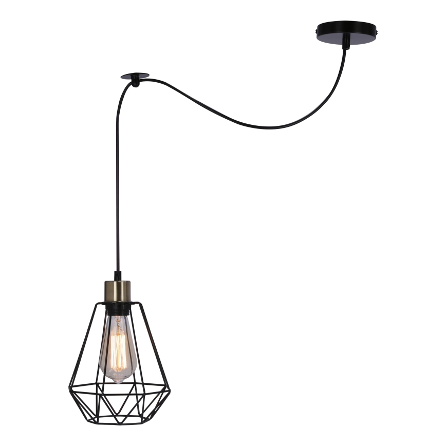 Luster na lanku PRIMO 1xE27/60W/230V pavúk