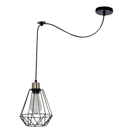 Luster na lanku PRIMO 1xE27/60W/230V pavúk