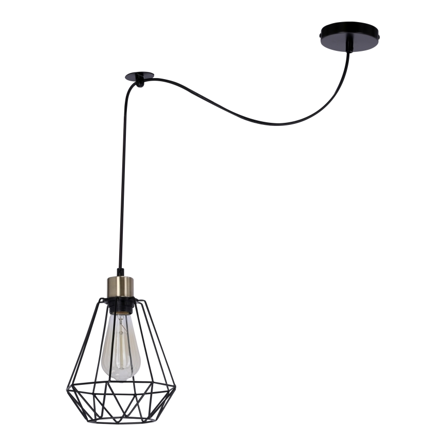 Luster na lanku PRIMO 1xE27/60W/230V pavúk