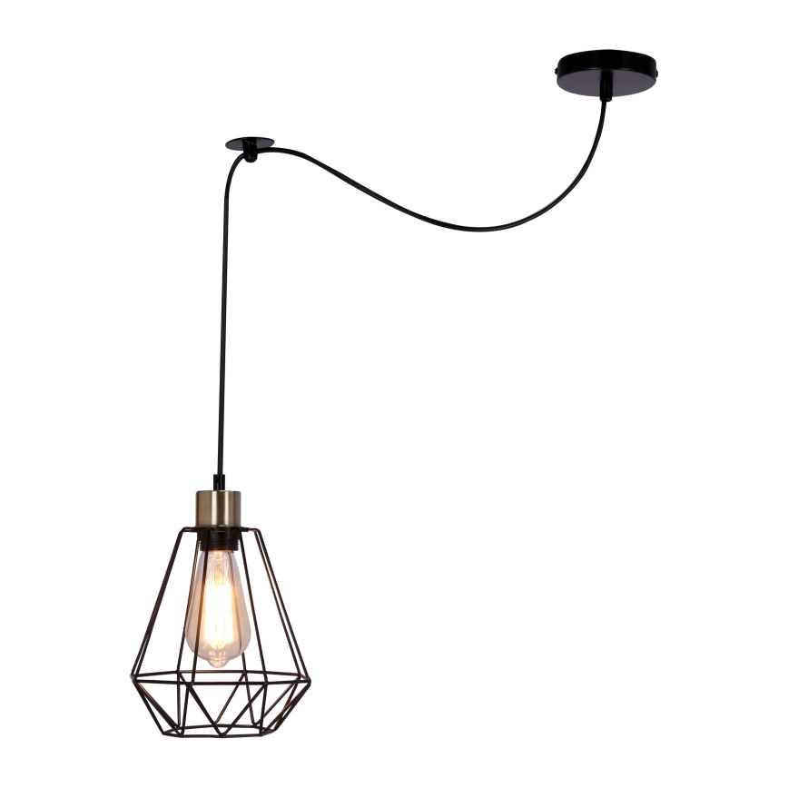 Luster na lanku PRIMO 1xE27/60W/230V pavúk