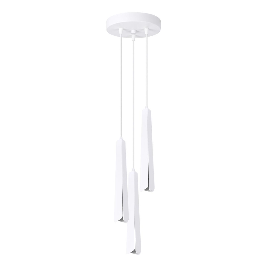 Luster na lanku PRYSM 3xG9/8W/230V biela