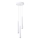 Luster na lanku PRYSM 3xG9/8W/230V biela