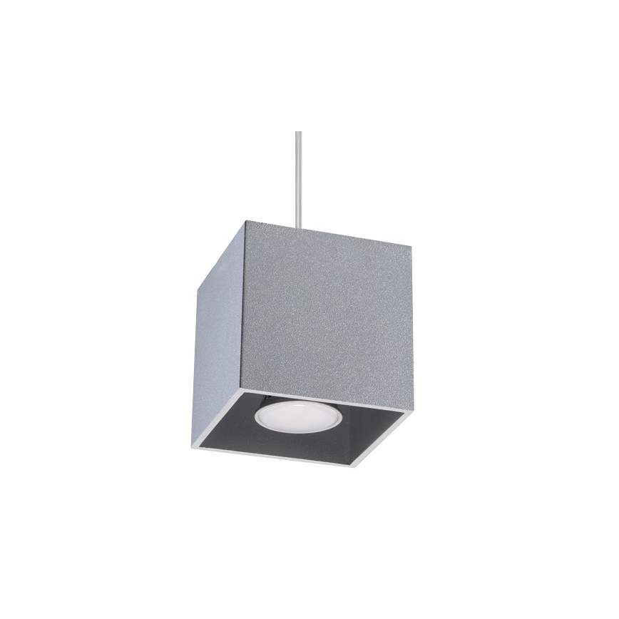 Luster na lanku QUAD 1 1xGU10/40W/230V šedá