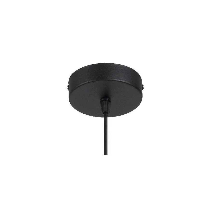Luster na lanku RELLA 1xE27/60W/230V zelená/zlatá