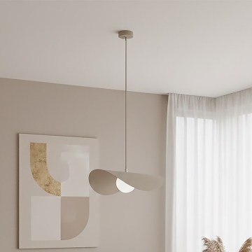 Luster na lanku RITUAL 1xG9/8W/230V béžový