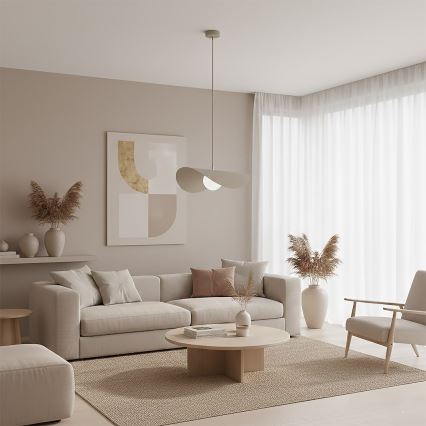 Luster na lanku RITUAL 1xG9/8W/230V béžový