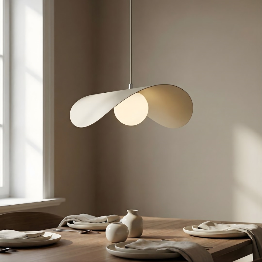 Luster na lanku RITUAL 1xG9/8W/230V béžový