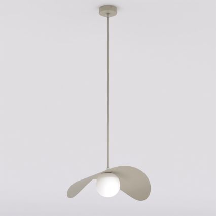 Luster na lanku RITUAL 1xG9/8W/230V béžový