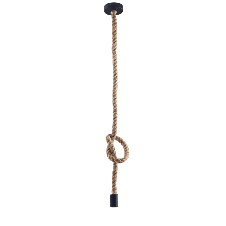 Luster na lanku ROPE 1xE27/12W/230V