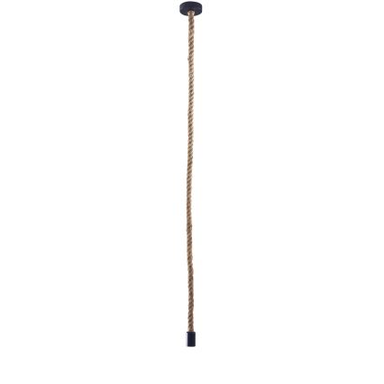 Luster na lanku ROPE 1xE27/12W/230V