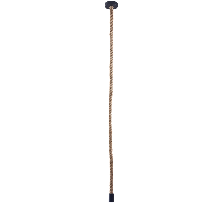 Luster na lanku ROPE 1xE27/12W/230V
