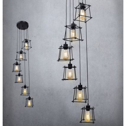 Luster na lanku RYGA 6xE27/20W/230V