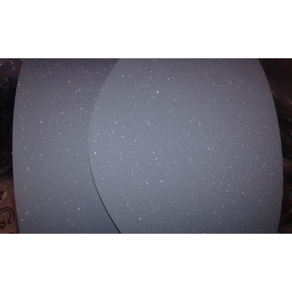 Luster na lanku SFERA 1xE27/60W/230V pr. 50 cm šedá/zlatá