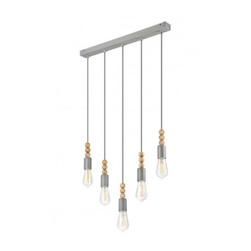 Luster na lanku SIMON 5xE27/60W/230V