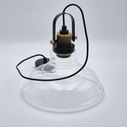 Luster na lanku SINGLE 1xE27/60W/230V