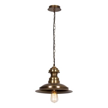 Luster na lanku SIVANI 1xE27/40W/230V bronzový
