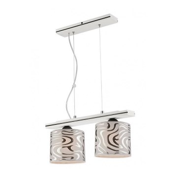 Luster na lanku SOFIA 2xE27/60W/230V