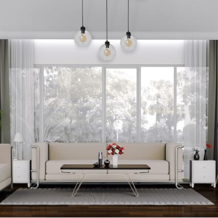 Luster na lanku SOFIA 3xE27/60W/230V číra