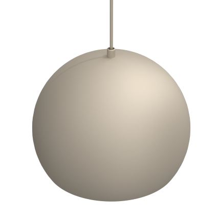 Luster na lanku SOOL 1xE27/15W/230V pr. 27 cm béžový