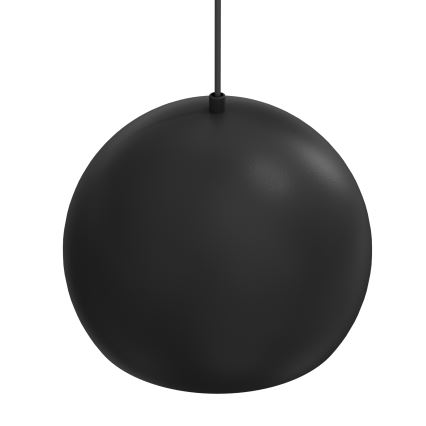 Luster na lanku SOOL 1xE27/15W/230V priemer 27 cm čierny