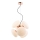 Luster na lanku STELLAR 6xG9/4W/230V rose gold