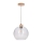 Luster na lanku SVEA 1xE27/60W/230V breza