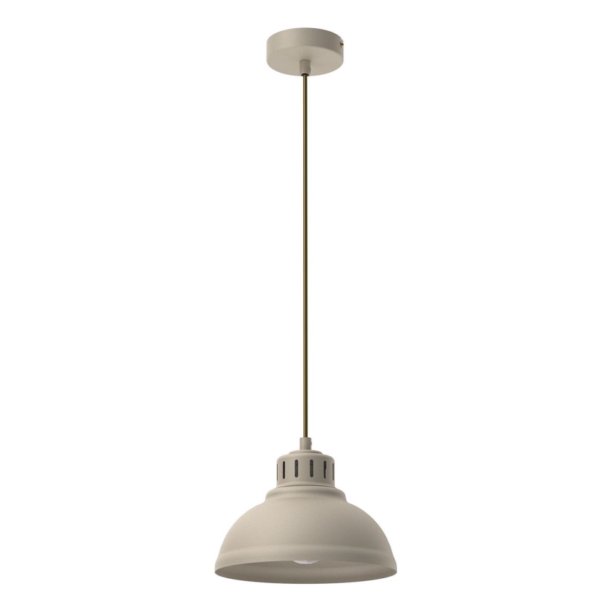 Luster na lanku SVEN 1xE27/15W/230V béžová