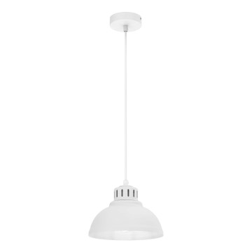 Luster na lanku SVEN 1xE27/15W/230V biela