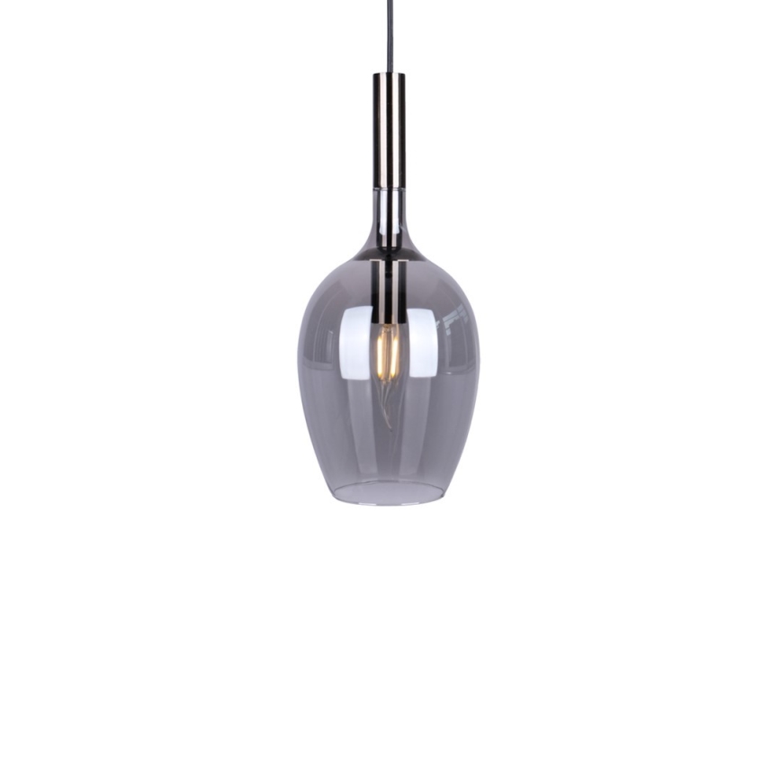 Luster na lanku TANGO 1xE14/40W/230V čierna